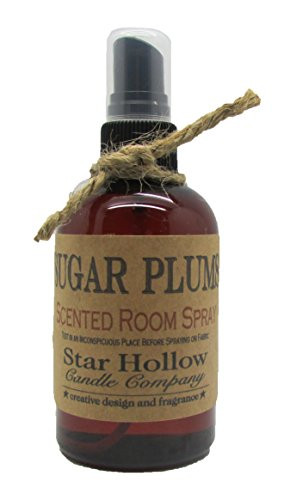 Star Hollow Candle Co Sugar Plums Room Spray 4 oz Brown