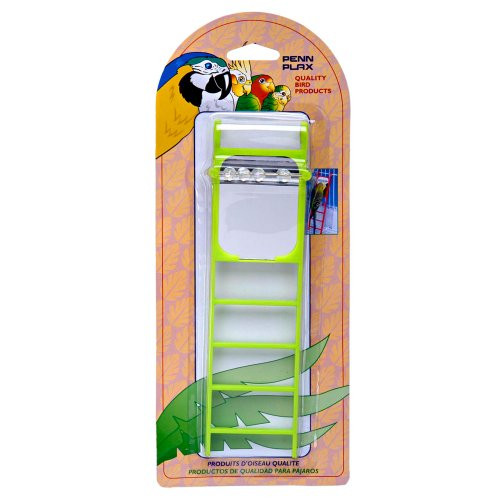 Penn-Plax 4-Step Bird Ladder with Mirror
