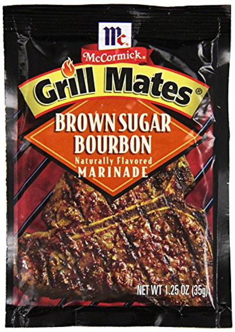 McCormick Grill Mates Brown Sugar Bourbon Marinade 1.25 oz 3 pk McCormick Grill Mates Brown Sugar Bourbon Marinade 1.25 oz 3 pk