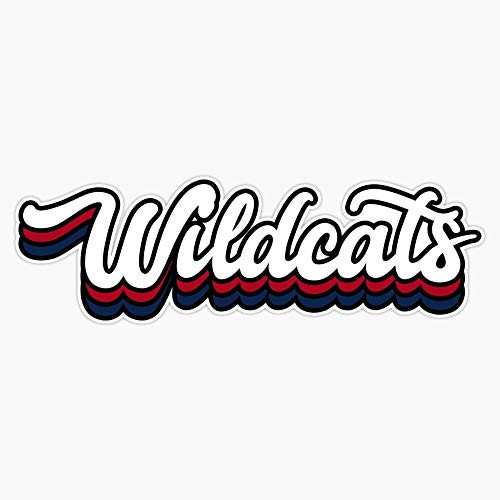 Leyland Designs Wildcats - University of Arizona Sticker Outdoor Rated Vinyl Sticker Decal for Windows Bumpers Laptops or Crafts 5 inch
