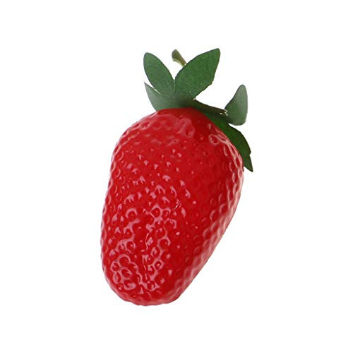 Lifelike Artificial Simulation Strawberry Fake Display Fruit Model House Kitchen Party Decorative Lifelike Artificial Simulation Strawberry Fake Display Fruit Model House Kitchen Party Decorative