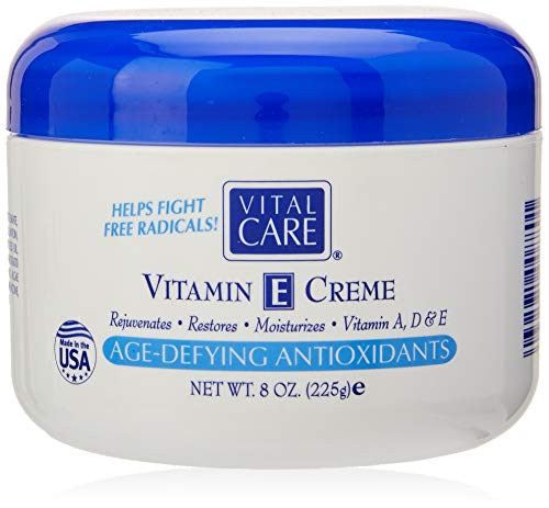 Vital Care Vitamin E Crème -8 Fl. Oz- A Complete Skin Care with Age- Defying Antioxidants for Men and Women Vital Care Vitamin E Crème -8 Fl. Oz- A Complete Skin Care with Age- Defying Antioxidants for Men and Women