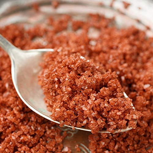 The Spice Lab No. 35 - Hawaiian Red Alaea Salt - Medium - Kosher Gluten-Free Non-GMO All Natural Premium Gourmet Salt -1 lb Resealable Bag-