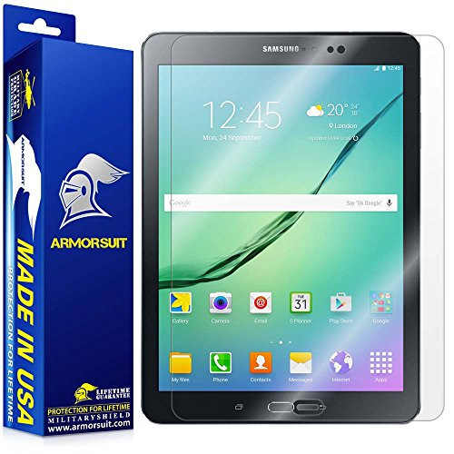 ArmorSuit MilitaryShield Screen Protector for Samsung Galaxy Tab S2 9.7 inch - -Max Coverage- Anti-Bubble HD Clear Film