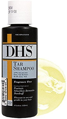 DHS Tar Shampoo Relievrs Psoriasis Seborrheic dermatitis Dandruff 4 Oz