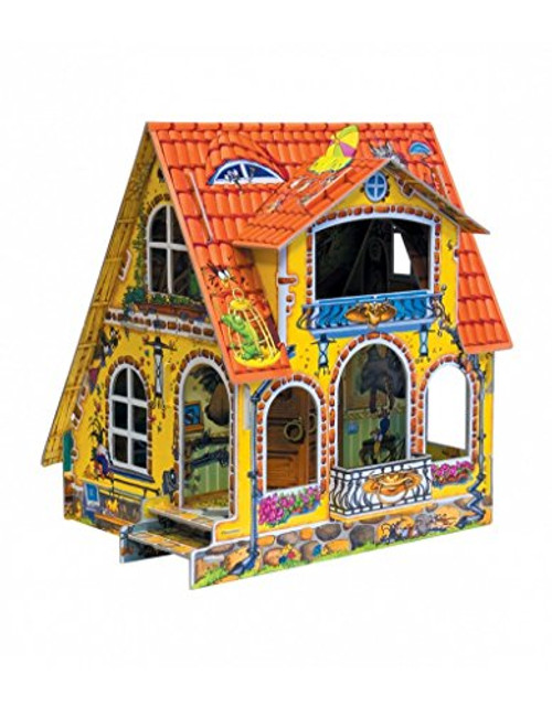 Clever Paper Innovative 3D-Puzzles Fazenda, Russia - Cardboard Set by UMBUM Clever Paper Innovative 3D-Puzzles Fazenda, Russia - Cardboard Set by UMBUM