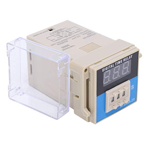 Valentines Day Carnival Time Relay ATS48A-20-3D LED Digital Display Time Relay Adjustable Time Delay Relay Control Components-DC24V-