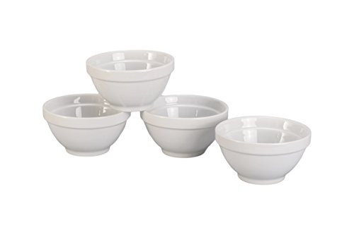 BIA Cordon Bleu 16-Ounce Stackable Bowl, Set of 4, White