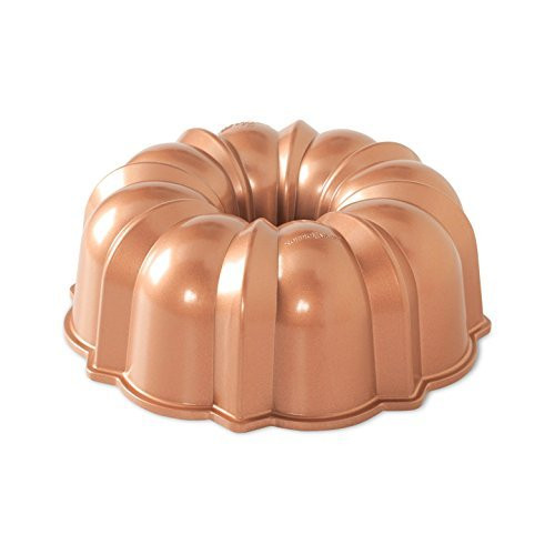 Nordic Ware 50146 Cast Bundt Pan, One, Copper