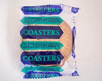 Coasters Biscuit - Delicious Nigerian Cookies -Pack of 4-