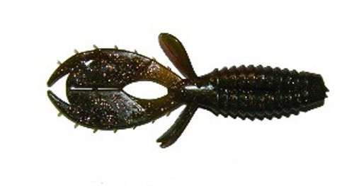 Big Bite Baits 4-Inch Yo Mama Lures-Pack of 8 -Brown Bait-