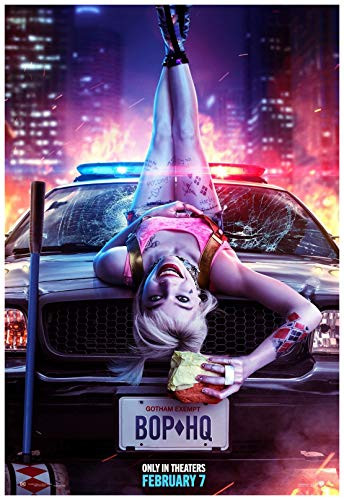 Birds of Prey Movie Poster 24 x 36 Inches USA Shipped Print - Ready for Display -2020- -Poster Version B-