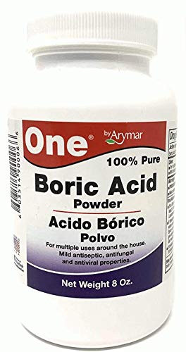 Boric Acid Granular Powder Acido Borico Polvo -8 Oz- Made in USA 100 percent Pure