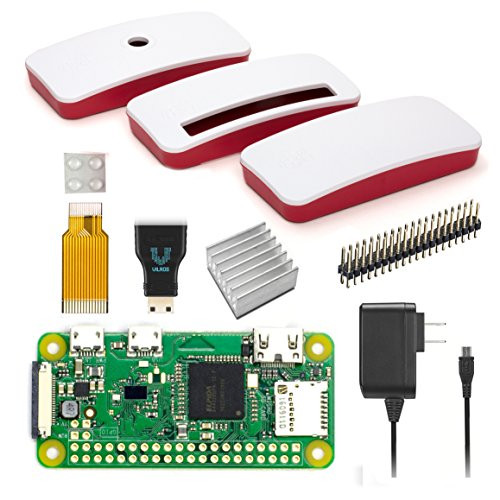 Vilros Raspberry Pi Zero W Basic Starter Kit With Official Case-Power Supply and More