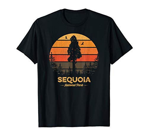 Sequoia National Park Shirt Retro Vintage Souvenir Gift T-Shirt