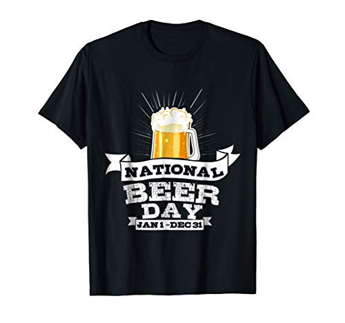National Beer Day Funny Beer T Shirt for Craft Beer Lovers