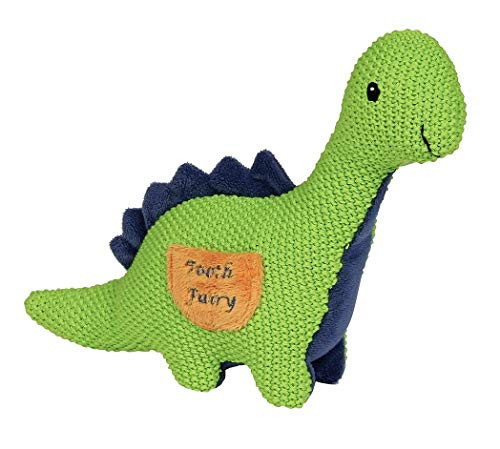 Maison Chic Danny The Dinosaur Tooth Fairy Pillow for Boys or Girls