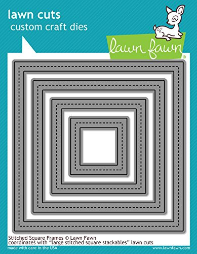 Lawn Fawn Die Cuts - Stitched Square Frames