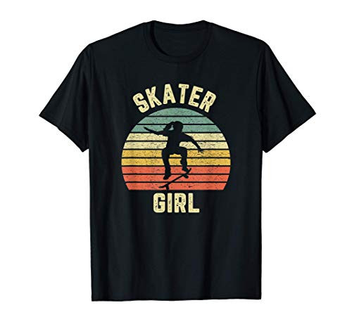 Skater Girl Shirt Skateboarder Girl Retro Skateboarding Gift T-Shirt Skater Girl Shirt Skateboarder Girl Retro Skateboarding Gift T-Shirt