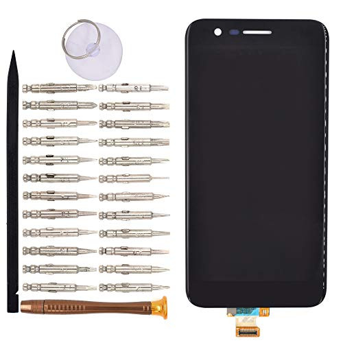 LCD Screen Display with Digitizer Touch Panel Without Bezel Frame for LG K10 2017 X400 M250N-Black-