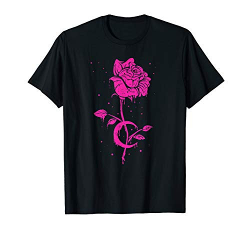 Occult Pink Moon Rose Witchcraft - The Witch Vintage T-Shirt