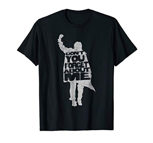 Designer Dont you forget about me 80s movie t-shirt