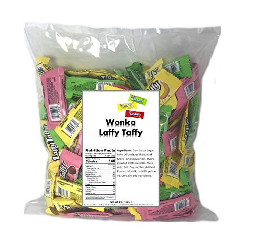 Laffy Taffy Assorted Flavors 3.5 LB Bag Cherry  Green Apple  Banana bulk candy individually wrapped