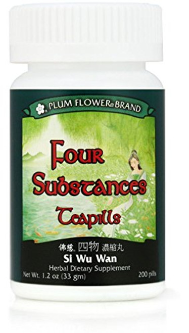 Four Substances For Women -Si Wu Wan- 200 ct Plum Flower