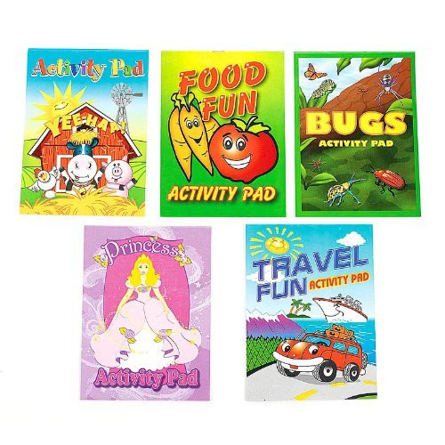 Fun Express Activity Pad Assortment (144 pc)