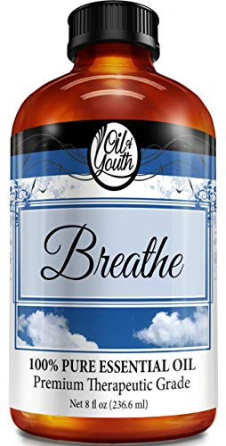 8oz Bulk Breathe Blend Essential Oil  Therapeutic Grade  Pure  and  Natural Breathe Blend Oil