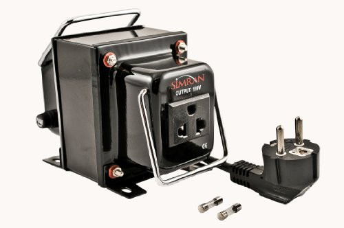 Simran THG-300 300W Step Down Voltage Transformer Converts 220-volt to 110-volt for International Use