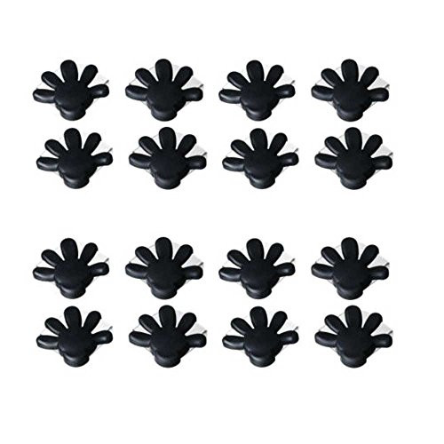 IKEA PATRULL Corner bumper/Corner Protector/Corner Guard Cushion 16 pack -Black-