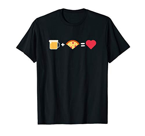 Beer And Pizza Cheese Pepperoni Pale Ale Craft Beer Pong T-Shirt