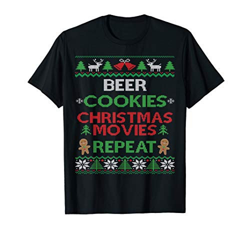 Craft Beer Lover Gift Homebrewer Brewing Dad Ugly Christmas T-Shirt Craft Beer Lover Gift Homebrewer Brewing Dad Ugly Christmas T-Shirt