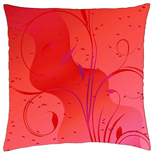 LESGAULEST Throw Pillow Cover -24x24 inch- - Wallpaper Inkscape Lines Gradient Curves Design