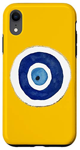iPhone XR Evil eye Yellow Phone Case Cover Case