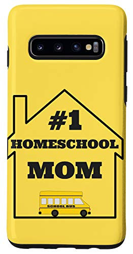 Galaxy S10 Homeschooling Mom Teacher School Bus Yellow Student Gift Case
