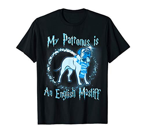 My Patronus Is an English Mastiff Dog Lovers T-Shirt