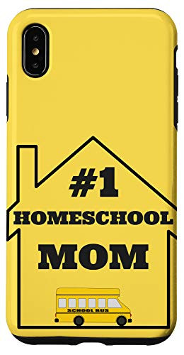 iPhone XS Max Homeschooling Mom Teacher School Bus Yellow Student Gift Case