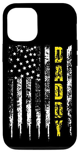 iPhone 12/12 Pro Thin Line Yellow Tow Truck Driver Daddy Father Gift Case