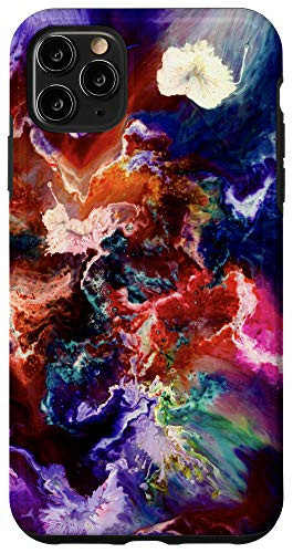 iPhone 11 Pro Max Blue Green Red Orange Purple Pink Yellow Pattern AEH252 Case