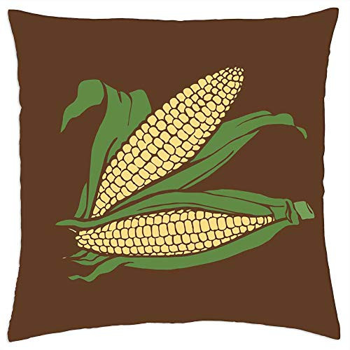 LESGAULEST Throw Pillow Cover -24x24 inch- - Sweet Corn Corn Maize Vegetable Food Yellow LESGAULEST Throw Pillow Cover -24x24 inch- - Sweet Corn Corn Maize Vegetable Food Yellow
