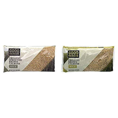 Good Reason Organic Sprouted Brown Calrose Rice 2 Lb  and  Organic Brown Calrose Rice 2 Lb