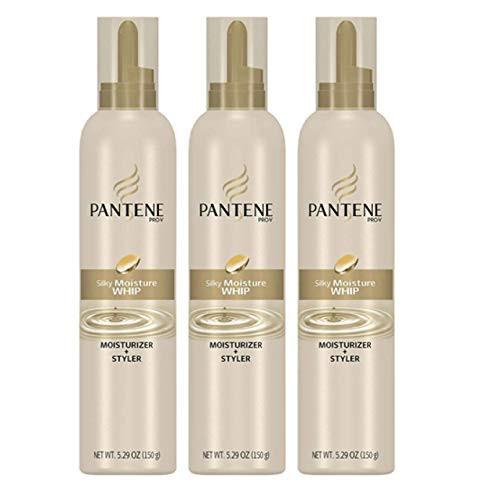 Pantene Pro-V Silky Moisture Whip 5.29 Oz, Pack of 3, Packaging May Vary