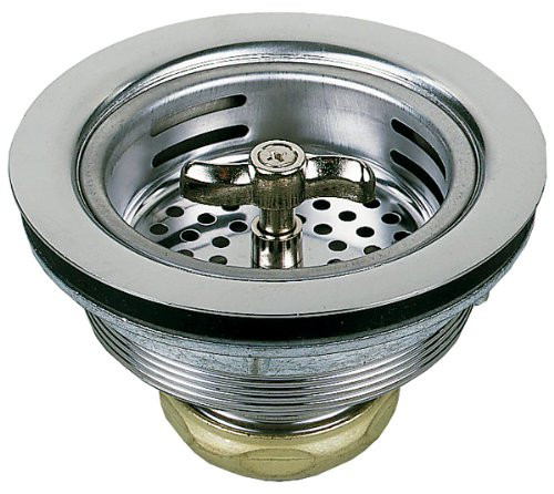 Plumb Craft 7636400N 3-1/2-Inch Spin Lock Basket Sink Strainer Assembly