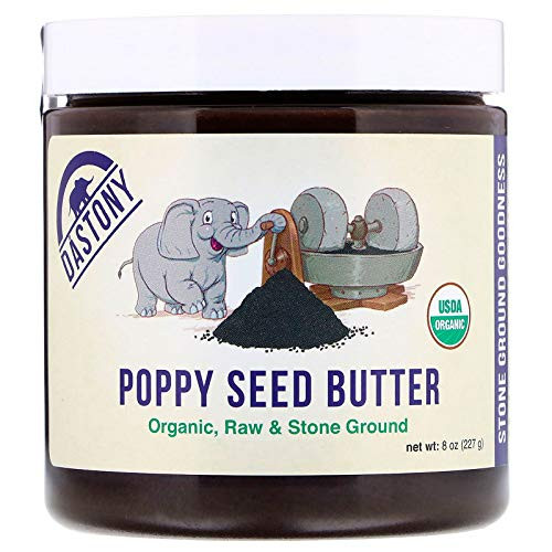 Dastony Organic Poppy Seed Butter 8 oz -227 g-