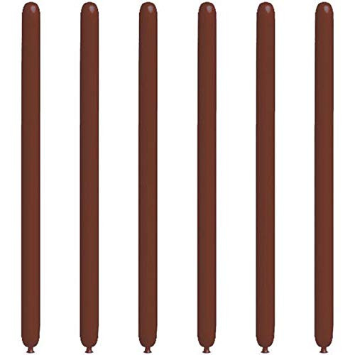Qualatex Chocolate Brown 260q Modelling Balloons x 100