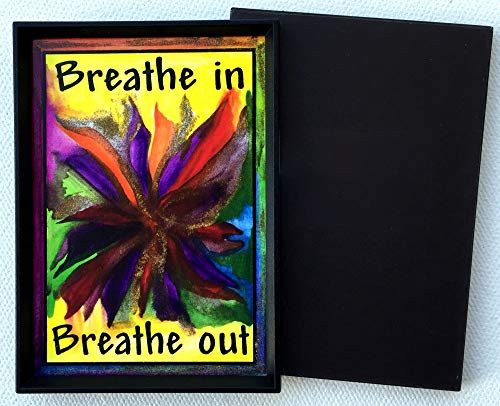Breathe in breathe out 2x3 magnet - Heartful Art by Raphaella Vaisseau