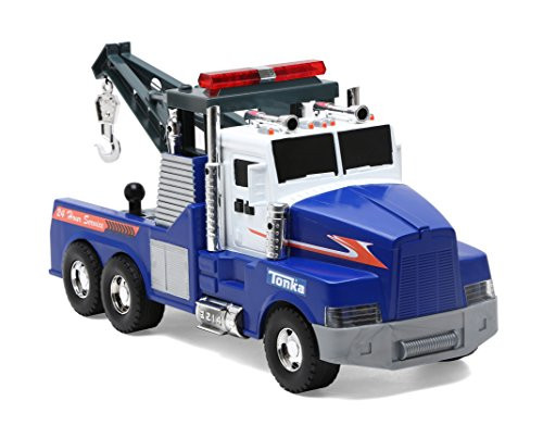 Tonka Mighty Motorized Tow Truck Toy Vehicle Tonka Mighty Motorized Tow Truck Toy Vehicle