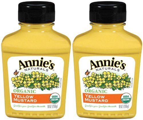 Annies Homegrown Organic Yellow Mustard 9 oz 2 pk by Annies Homegrown Annies Homegrown Organic Yellow Mustard 9 oz 2 pk by Annies Homegrown
